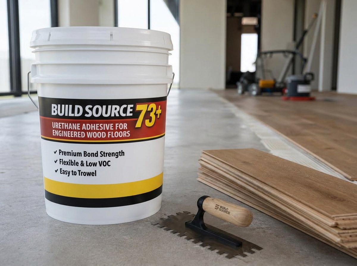 Build Source 73+ Urethane Wood Flooring Adhesive — 8" x 12" Sample