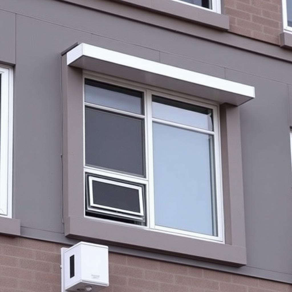 Build Source™ Fixed + Awning Combination Window — Commercial Sample — 8" x 12" Sample