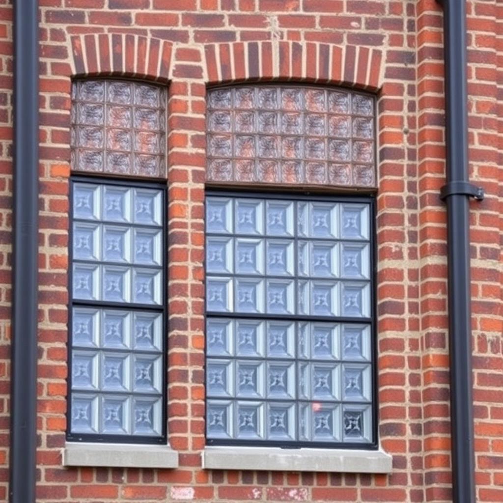 Build Source™ Glass Block Window — Commercial Sample — 8" x 12" Sample