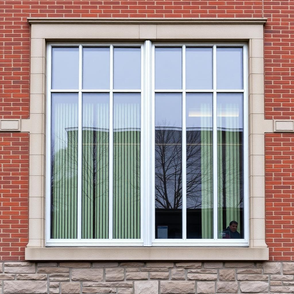 Build Source™ Vertical Sliding Window — Commercial Sample — 8" x 12" Sample