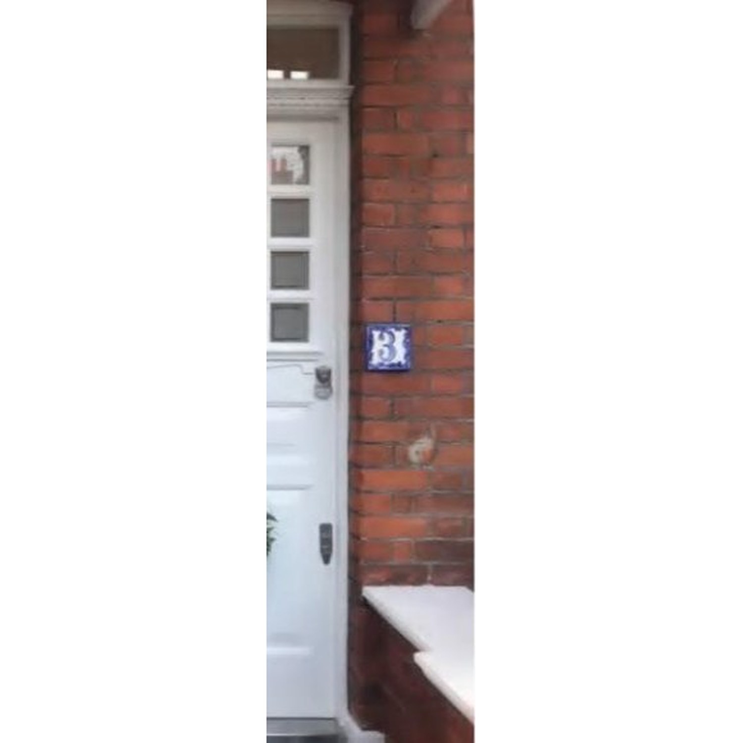 BUILD SOURCE™ Classic White Multi Lite Glass Front Entry Door EA-0118 — 8" x 12" Sample