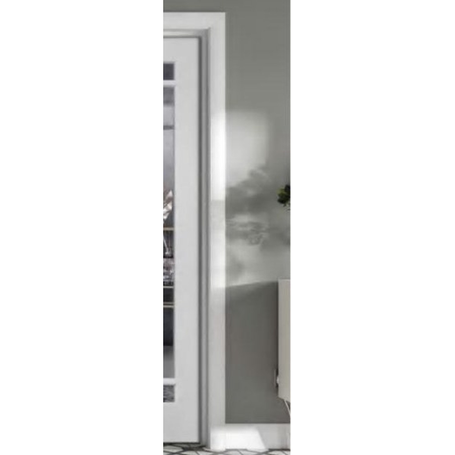 BUILD SOURCE™ Modern White Painted Divided Lite Interior French Door FB-0030 — 8" x 12" Sample