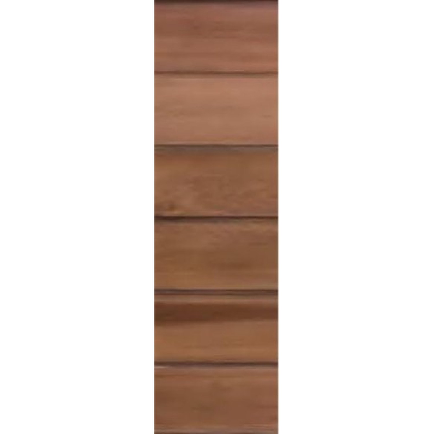 BUILD SOURCE™ Modern Warm Wood Horizontal Plank Hidden Door HA-0016 — 8" x 12" Sample
