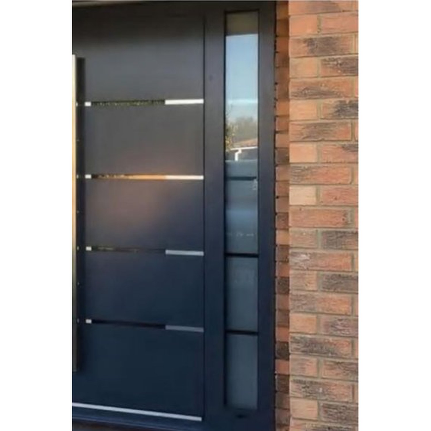 BUILD SOURCE™ Security Steel Door SA-0002 — 8" x 12" Sample