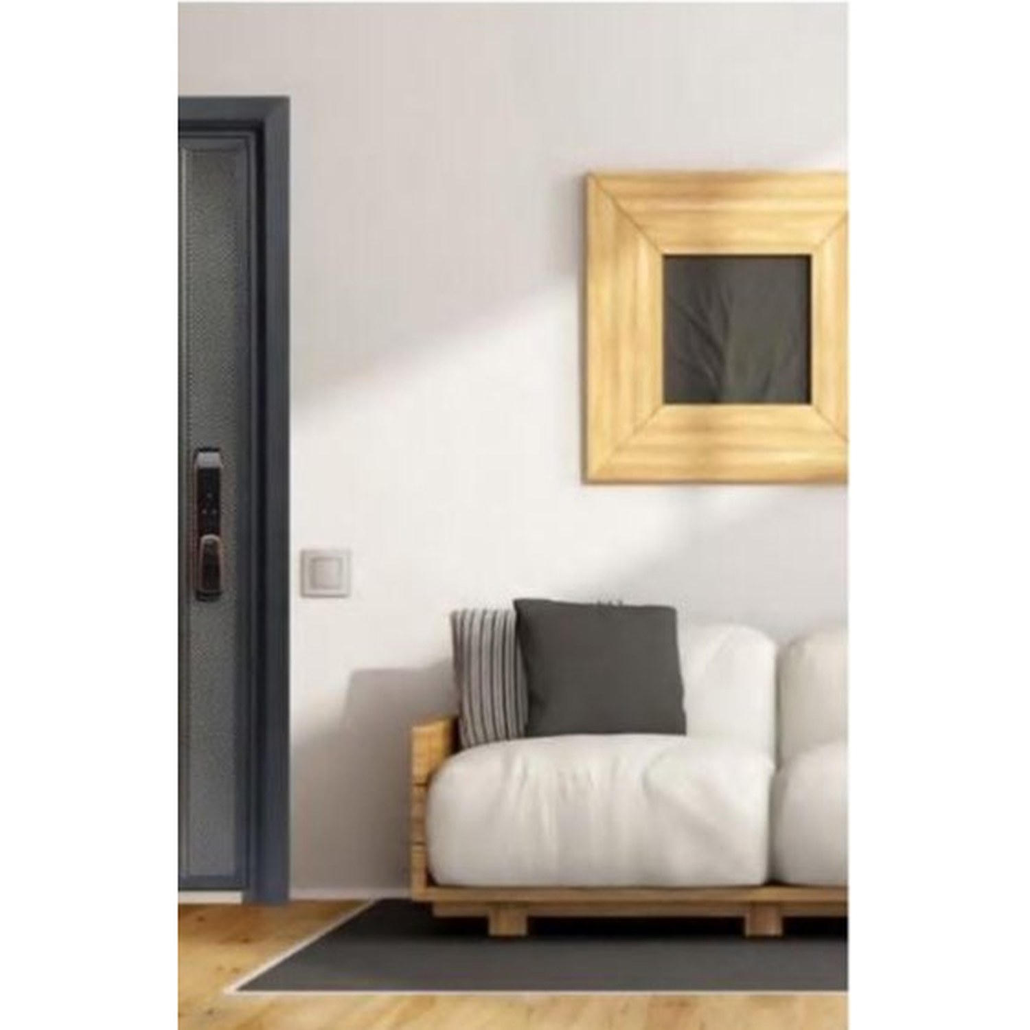 BUILD SOURCE™ Security Steel Door SA-0008 — 8" x 12" Sample
