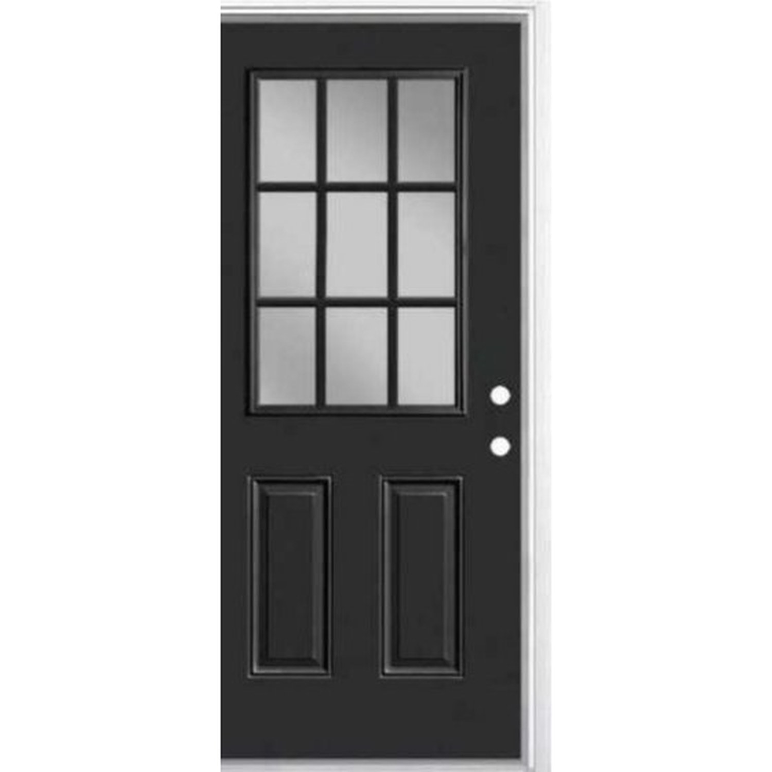 BUILD SOURCE™ Security Steel Door SA-0023 — 8" x 12" Sample