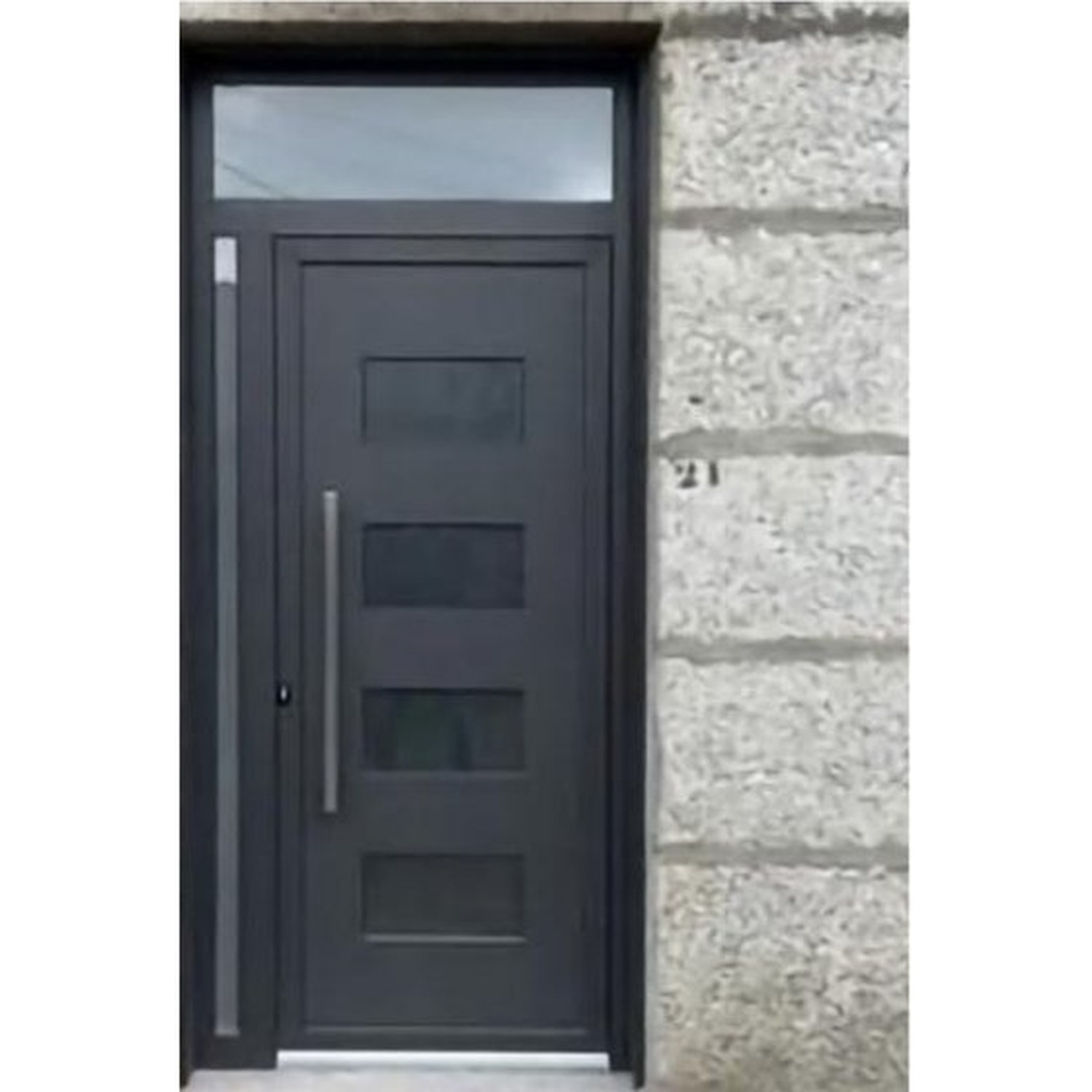 BUILD SOURCE™ Security Steel Door SA-0046 — 8" x 12" Sample