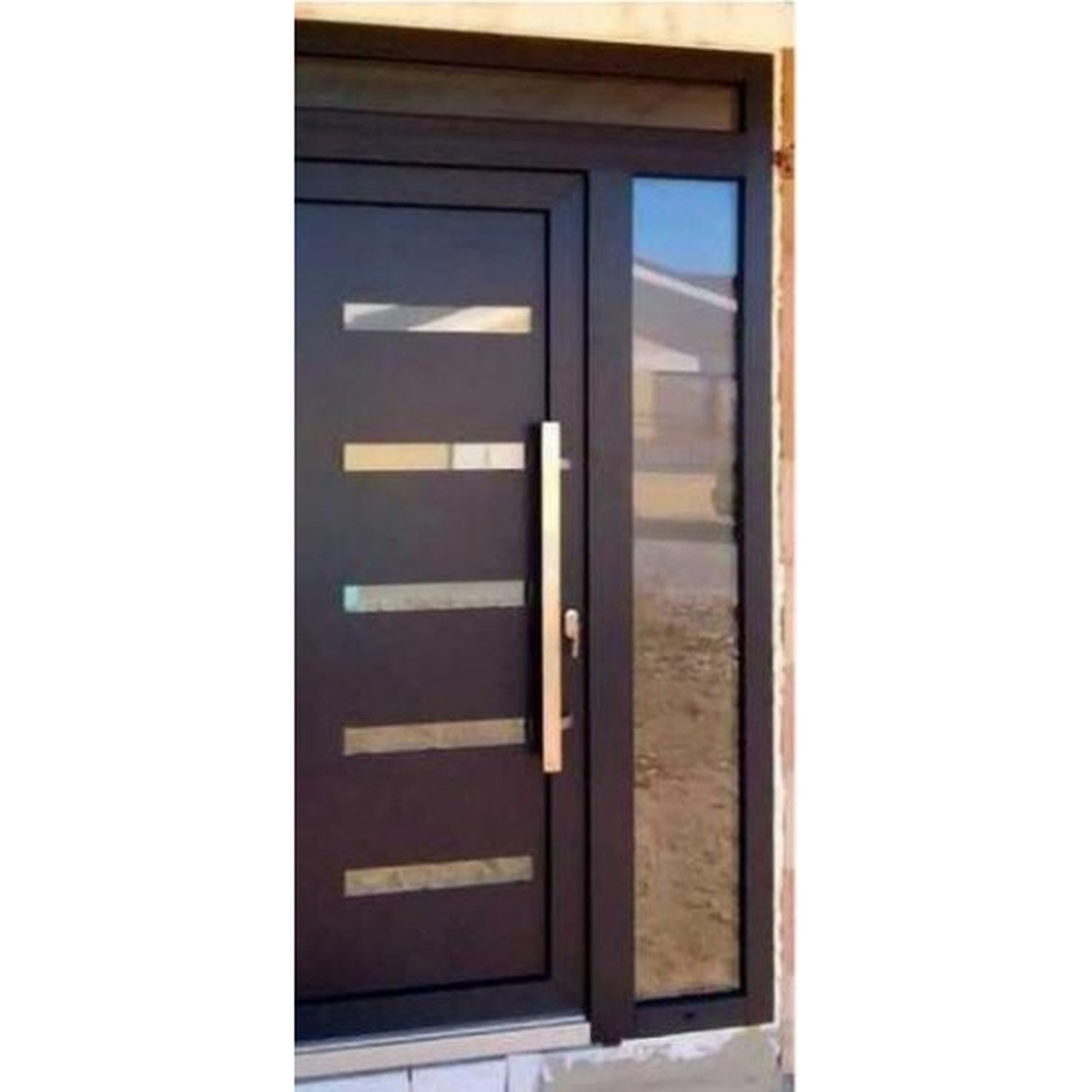 BUILD SOURCE™ Security Steel Door SA-0052 — 8" x 12" Sample