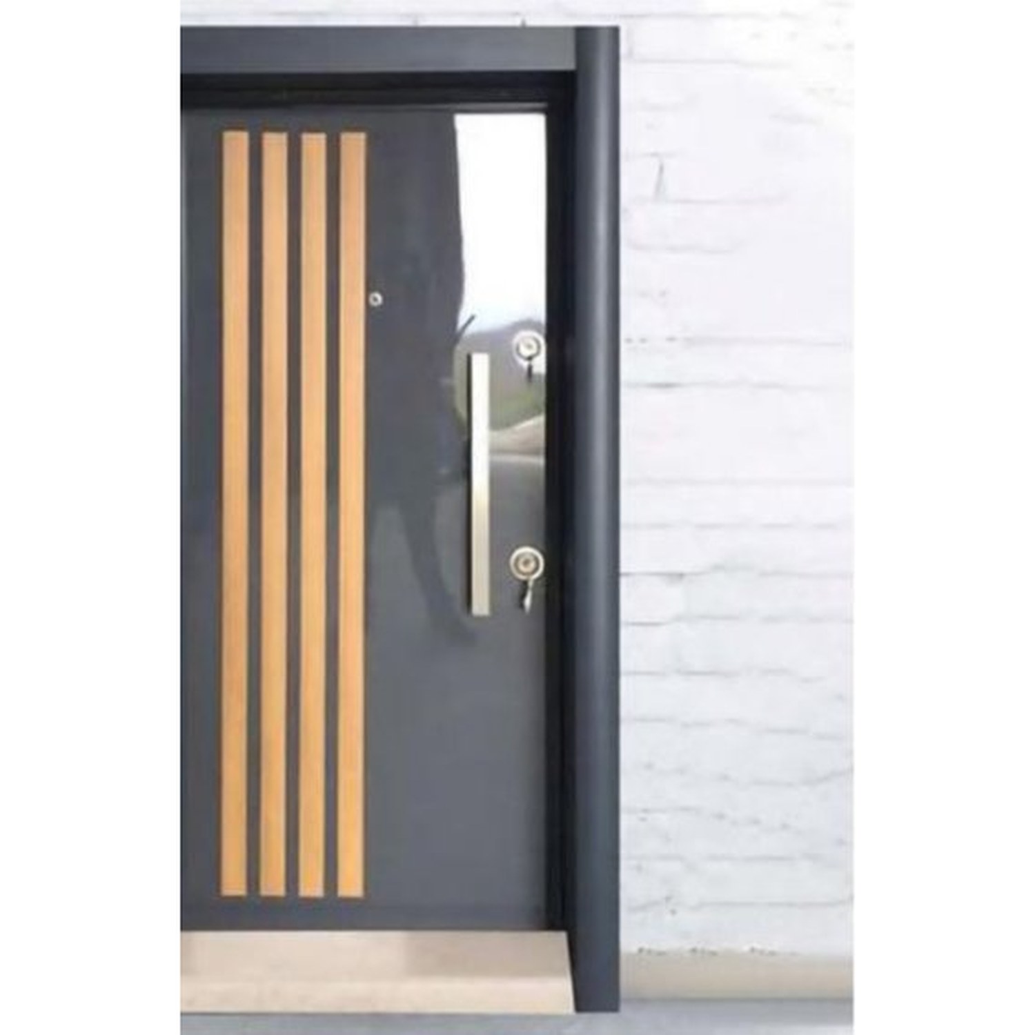 BUILD SOURCE™ Security Steel Door SA-0060 — 8" x 12" Sample