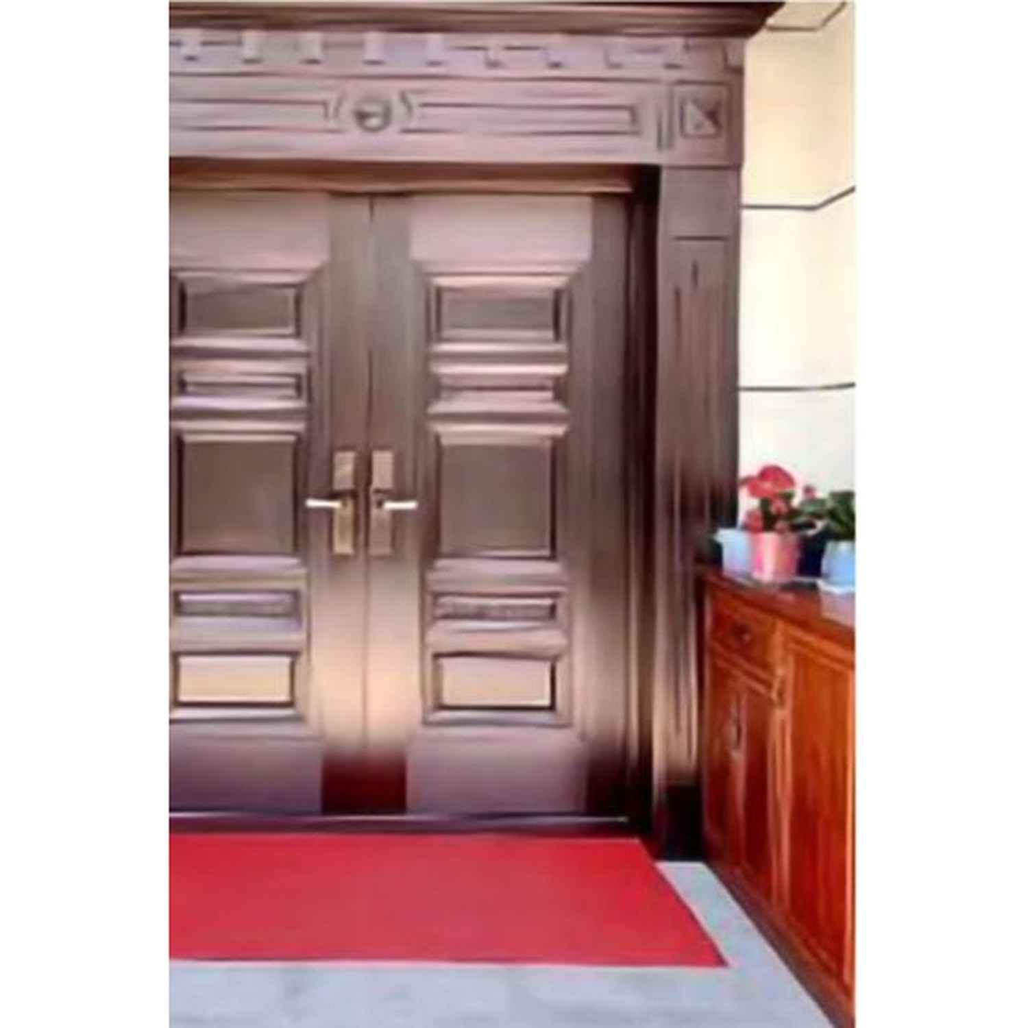 BUILD SOURCE™ Security Steel Door SA-0062 — 8" x 12" Sample