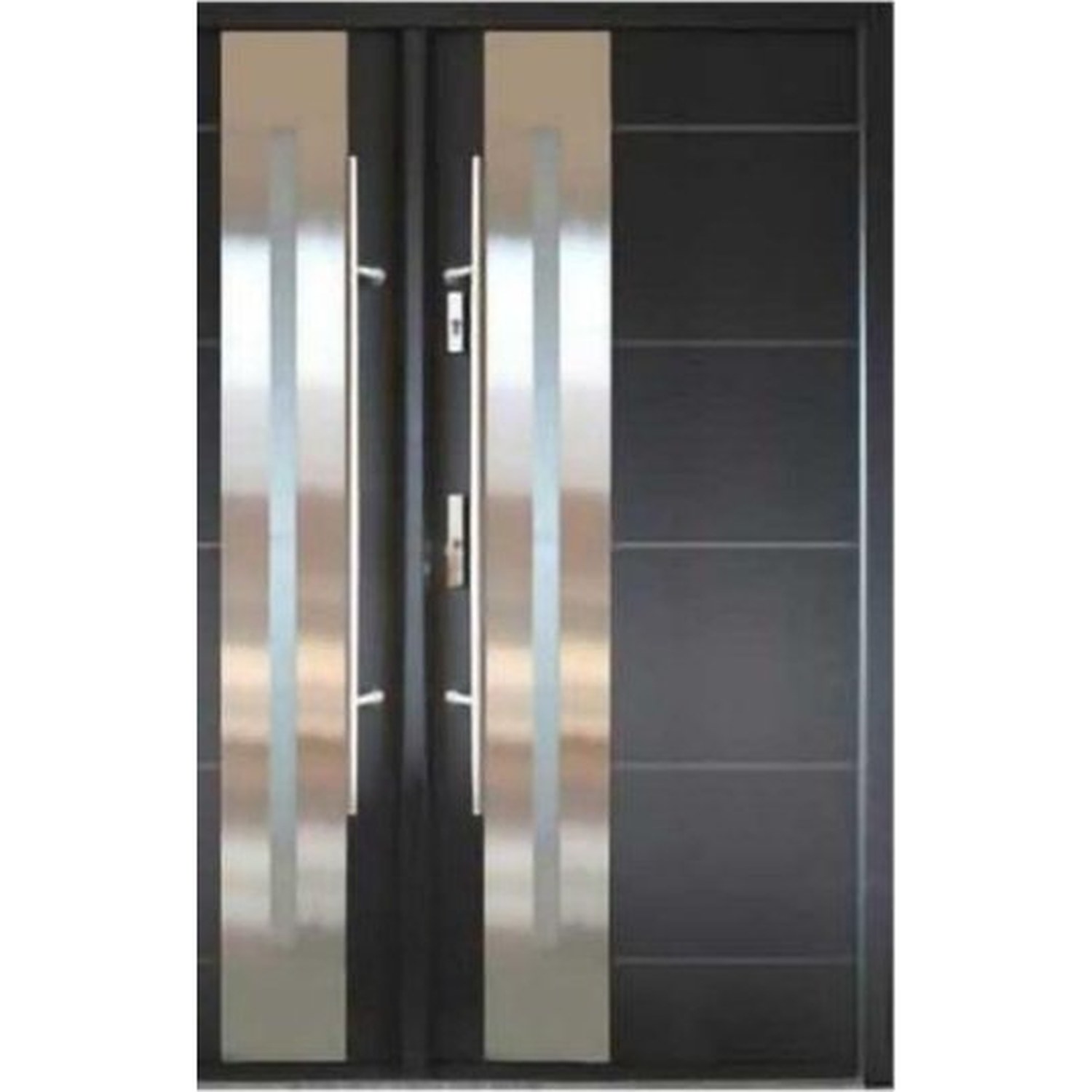 BUILD SOURCE™ Security Steel Door SA-0067 — 8" x 12" Sample
