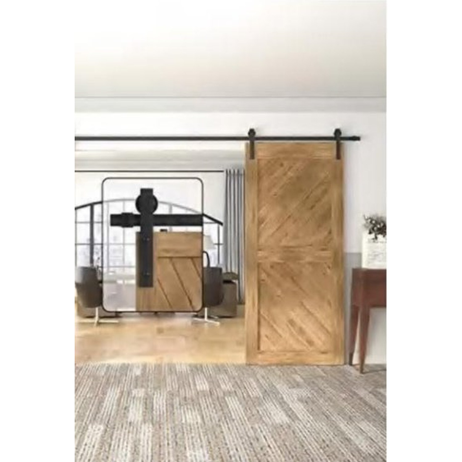BUILD SOURCE™ Sliding Barn Door SB-0001 — 8" x 12" Sample