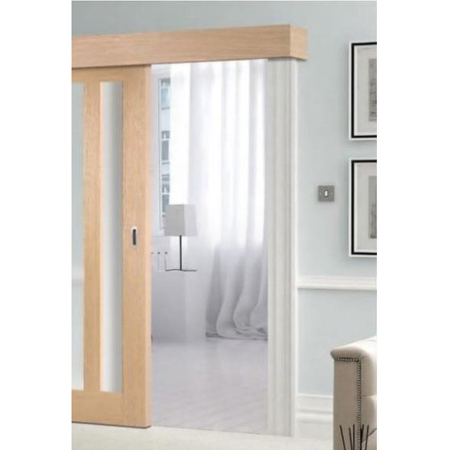BUILD SOURCE™ Sliding Barn Door SB-0005 — 8" x 12" Sample