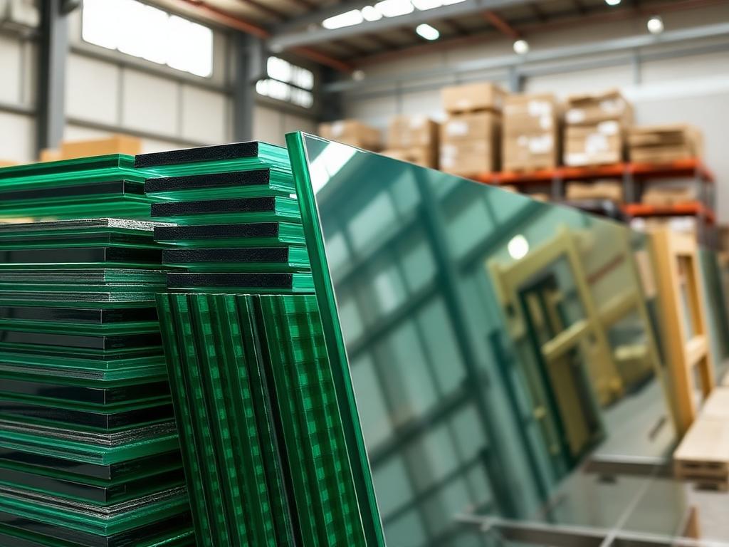 BUILD SOURCE™ 12 mm Annealed Float Glass — 11' x 6'7" Sheets — 8" x 12" Sample