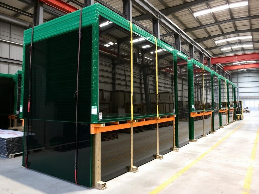BUILD SOURCE™ 12 mm Annealed Float Glass — 12' x 6'7" Sheets — 8" x 12" Sample