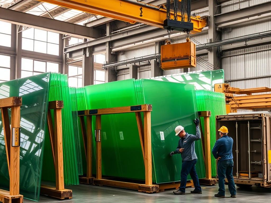 BUILD SOURCE™ 8 mm Annealed Float Glass — 12' x 6'7" Sheets — 8" x 12" Sample