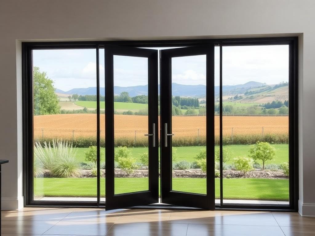Build Source French Patio Doors — 8" x 12" Sample