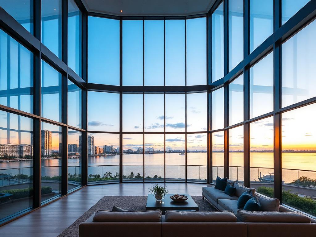 Build Source Narrow Frame Glass Wall Systems — 8" x 12" Sample