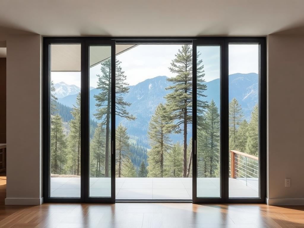 Build Source Zero Corner Sliding Doors — 8" x 12" Sample