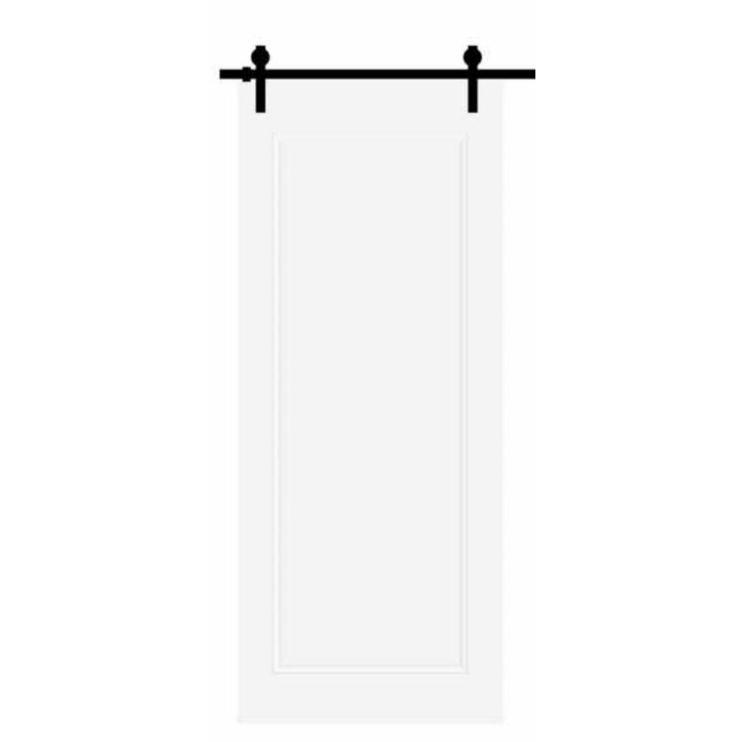 Build Source Barn Door Flush Slab BS-BR002 — 8" x 12" Sample