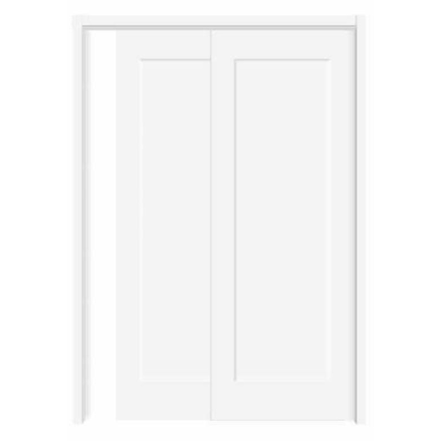 Build Source Sliding Pocket 3-Panel Door BS-SD001 — 8" x 12" Sample