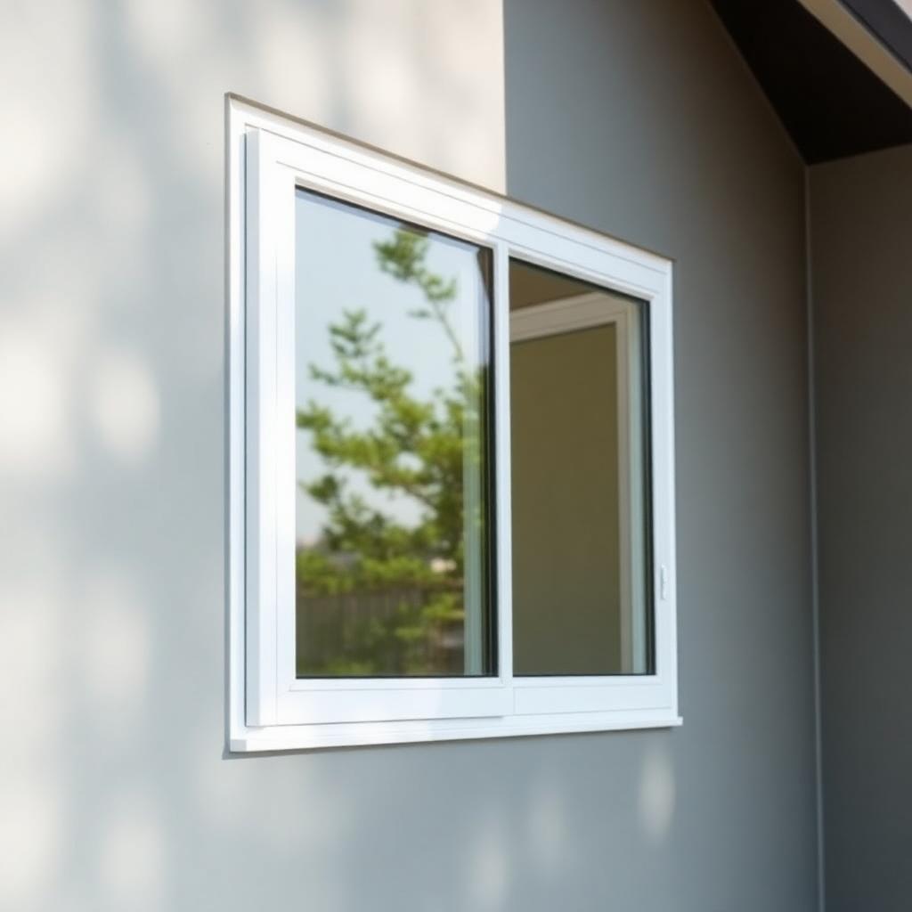 Build Source Non-Impact Aluminum Window BS-050 Series — 8" x 12" Sample