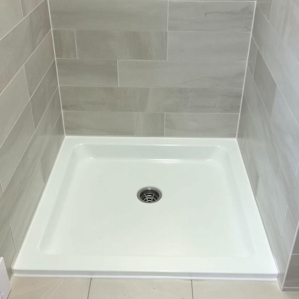 Build Source Shower Pan Base — 8" x 12" Sample