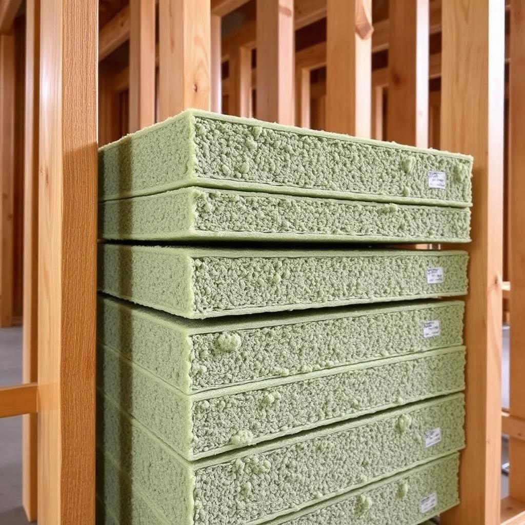 Build Source Stone Wool Fire & Sound Insulation — 8" x 12" Sample