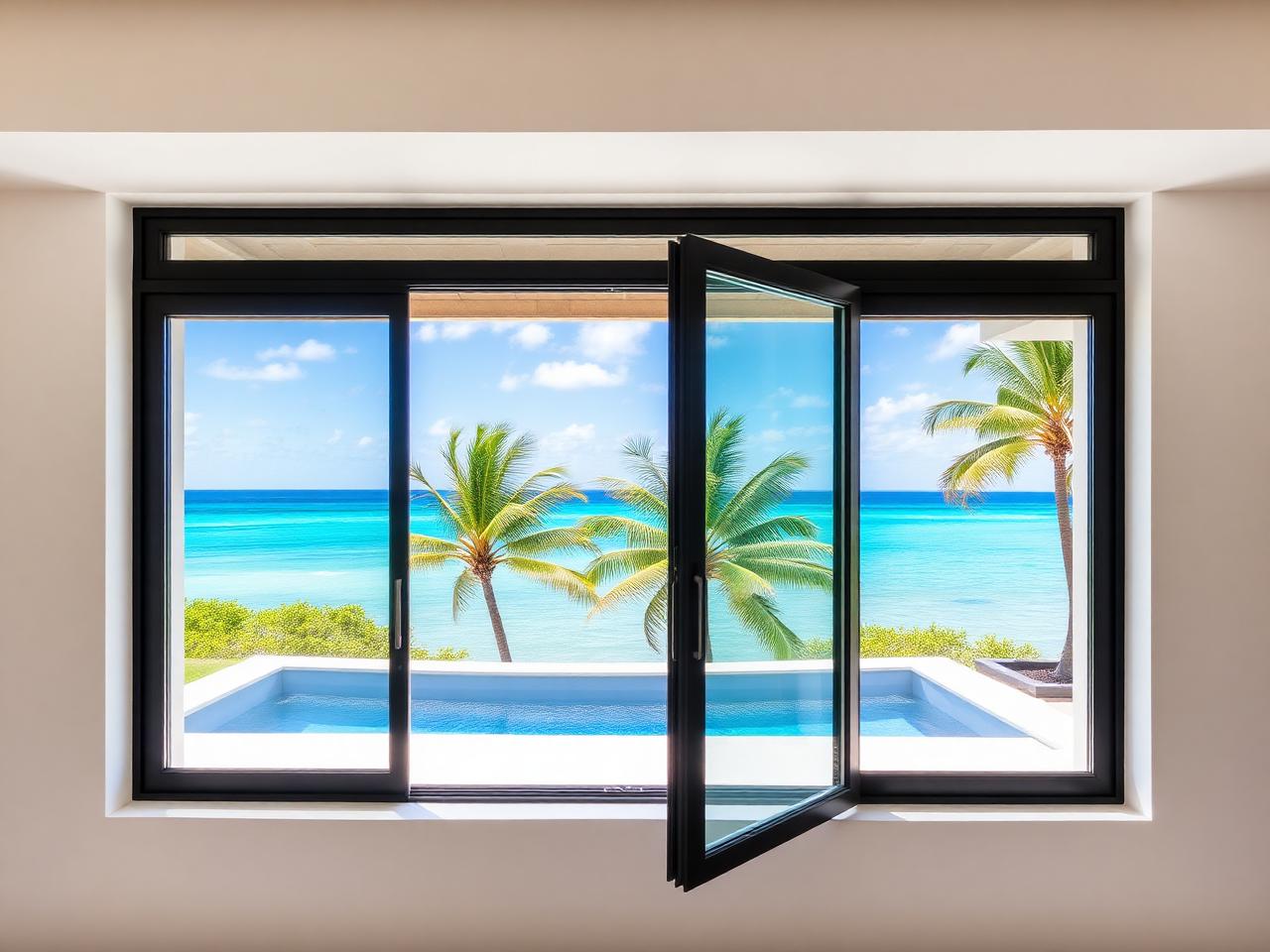 Build Source™ Miami-Dade NOA Impact Casement Window — 8" x 12" Sample