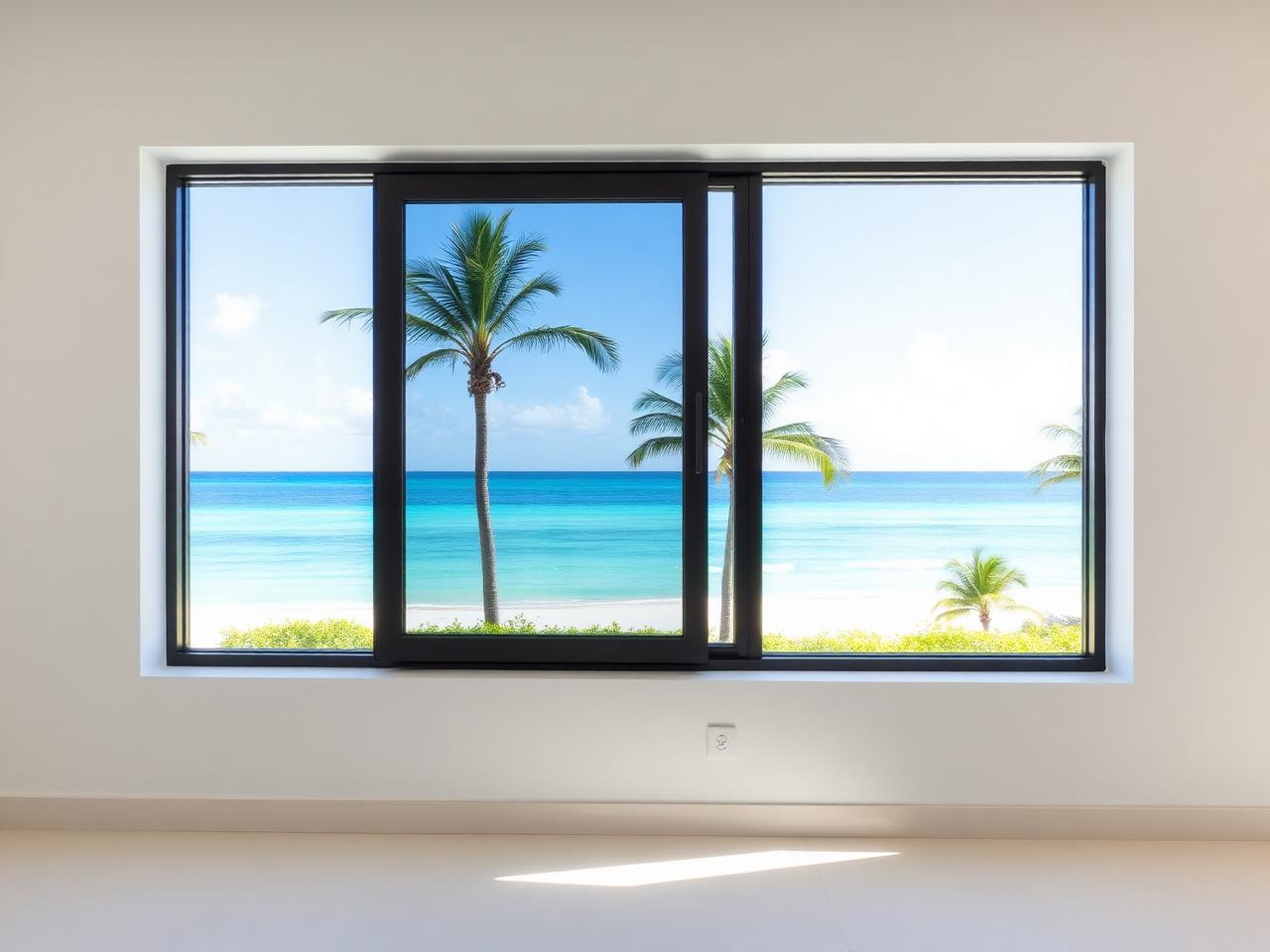 Build Source™ Miami-Dade NOA Impact Horizontal Sliding Window — 8" x 12" Sample
