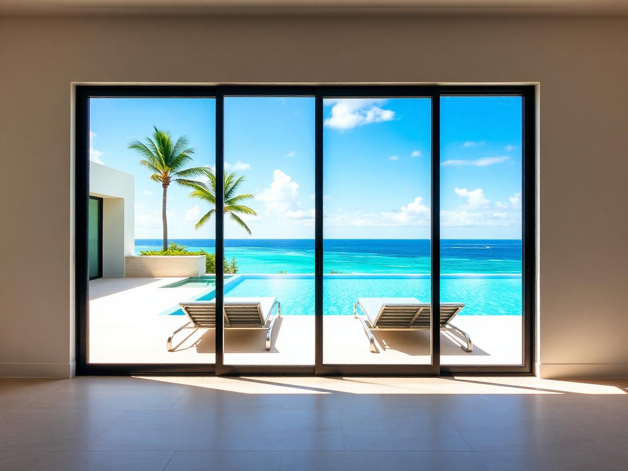 Build Source™ Miami-Dade NOA Impact Sliding Glass Door — 8" x 12" Sample