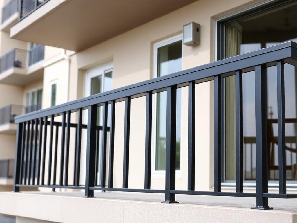 Build Source Aluminum Railing System — 8" x 12" Sample