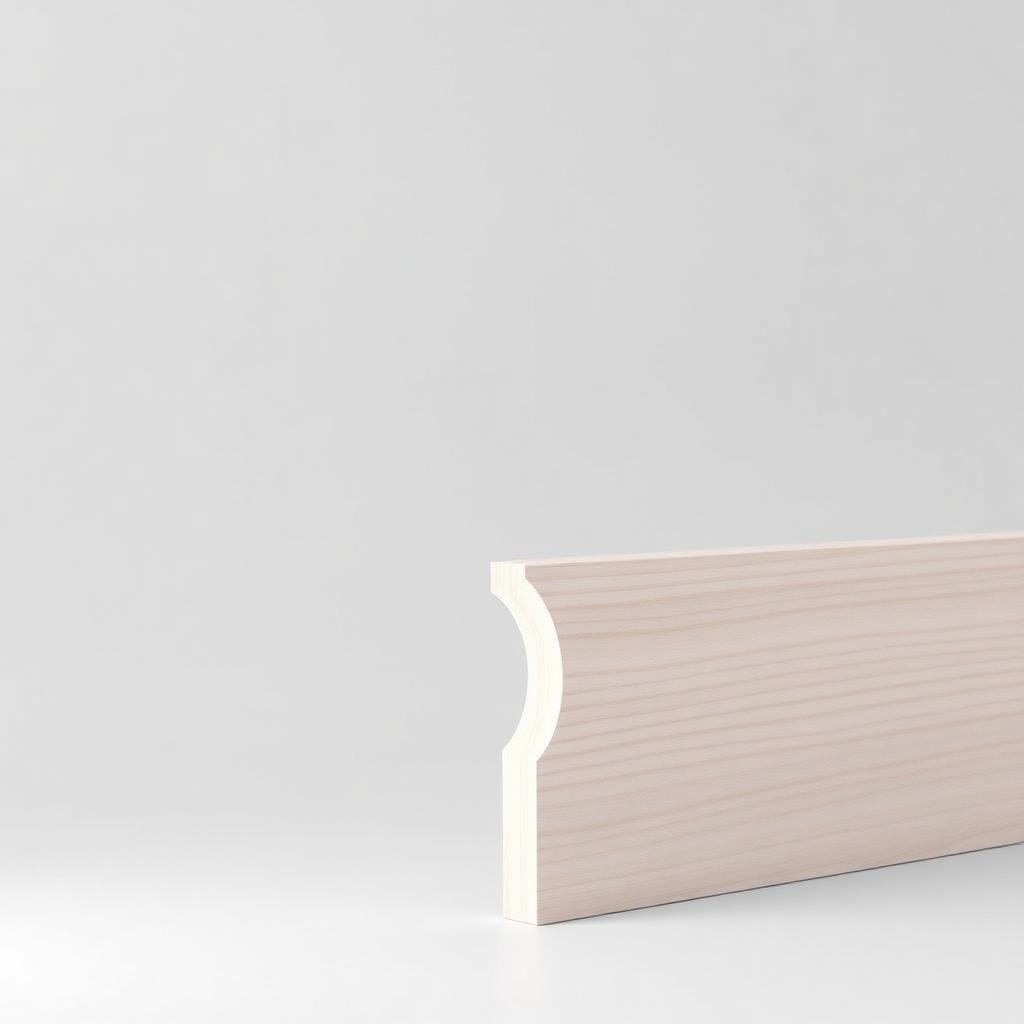Radiata Pine Cove WM96 — 1/2" x 3/4" — 8" x 12" Sample