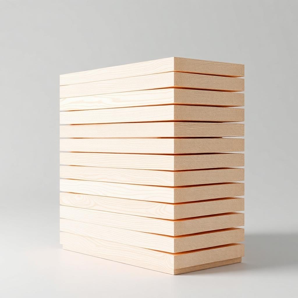 Radiata Pine Shiplap BS016 — 9/16" x 5-1/4" — 8" x 12" Sample
