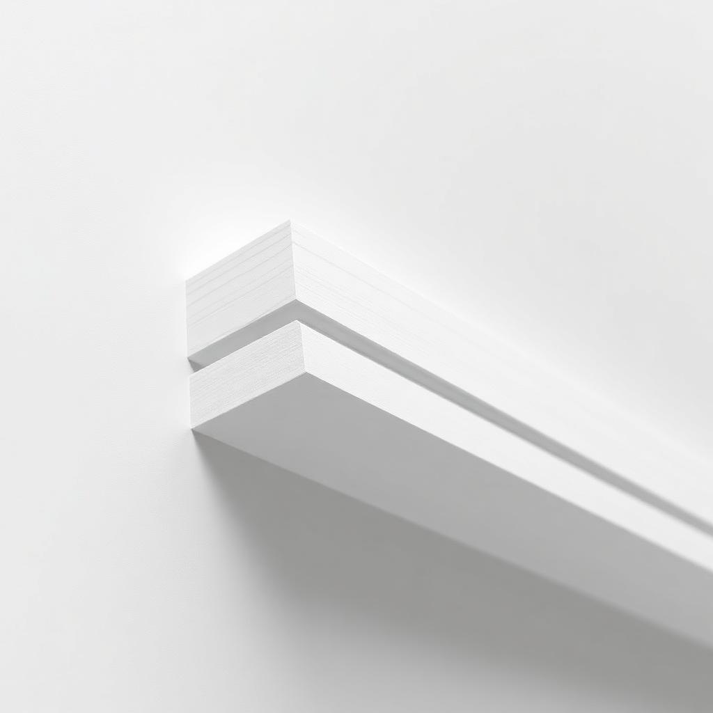 Radiata Pine Stucco Mould BS109 — 3/4" x 1-1/4" — 8" x 12" Sample